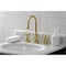 Kingston Brass KS2982BEX Essex Widespread Bathroom Faucet W/Brass Pop-Up, Brass KS2982BEX - alternate 7